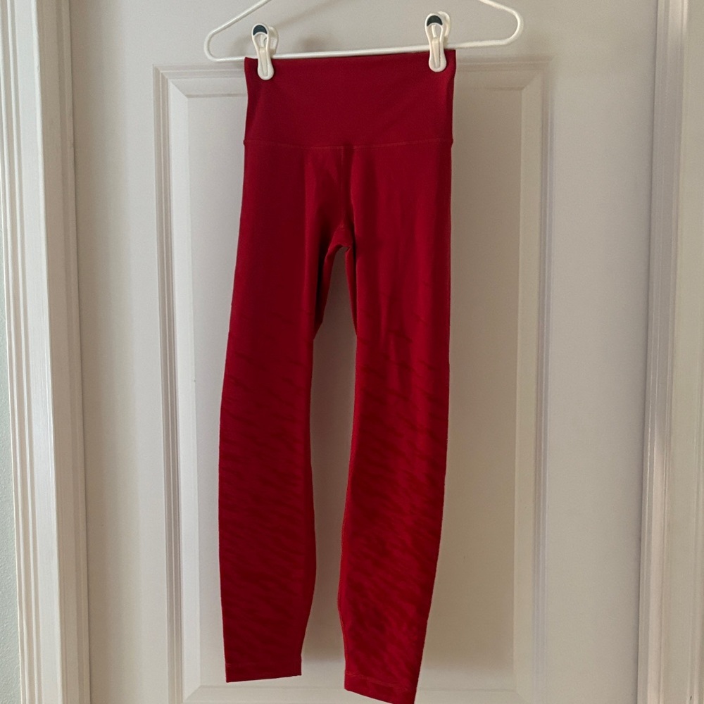 Lululemon Red Leggings